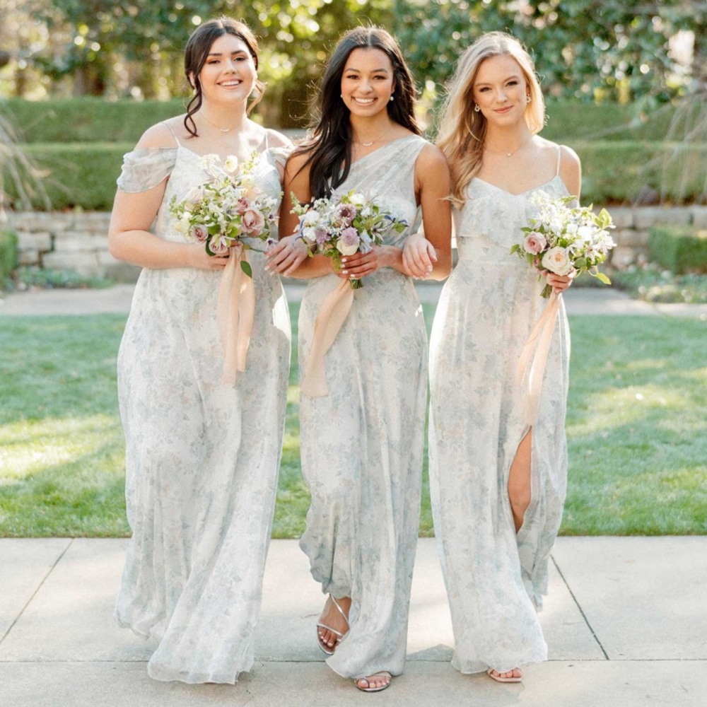 Melissa Chiffron Bridesmaid Dress